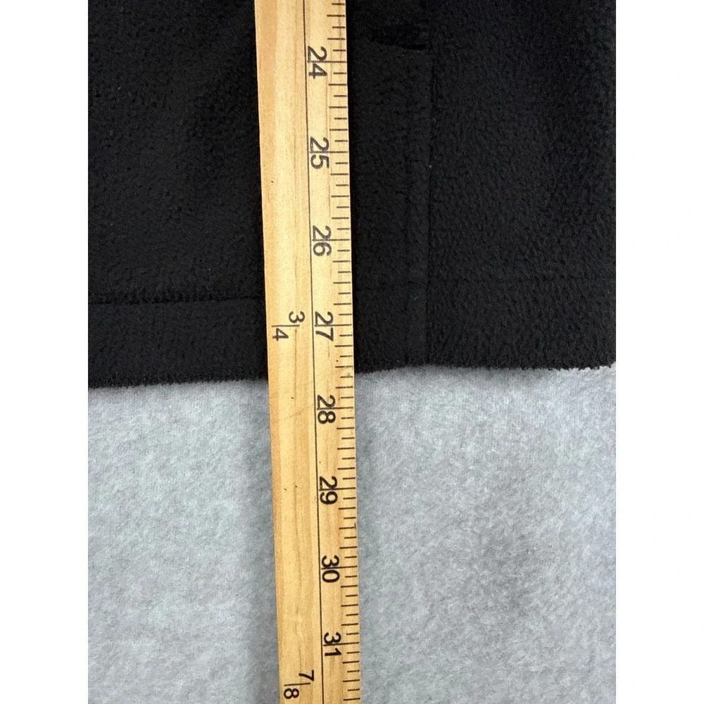 The North Face Fleece Jacket Men Medium Black Full Zip Outdoor Gorpcore Hiking